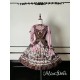 Alice Girl Bear Chocolate Long Sleeve Blouse(1st Pre-Order/3 Colours/Full Payment Without Shipping)
